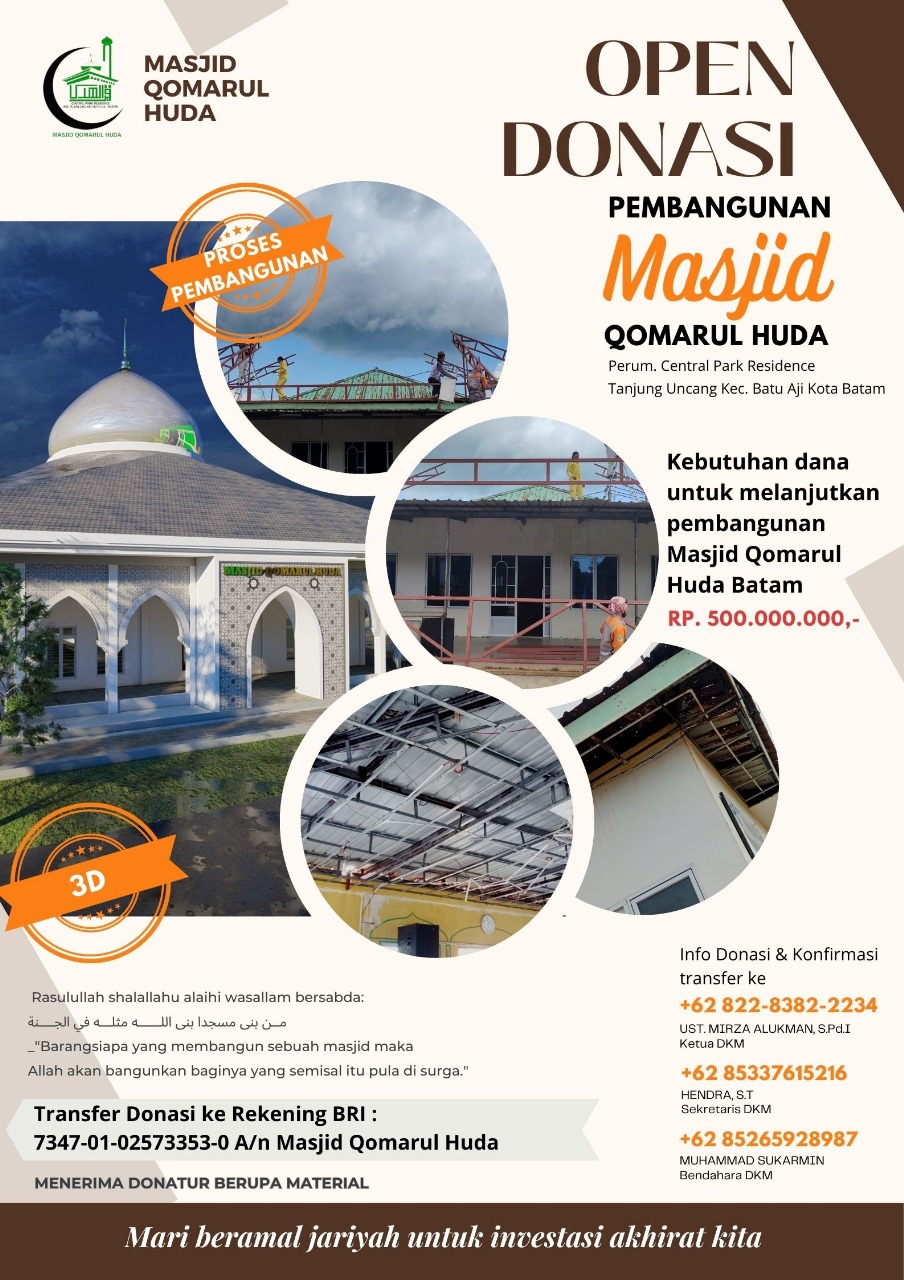 Donasi Pembangunan Masjid